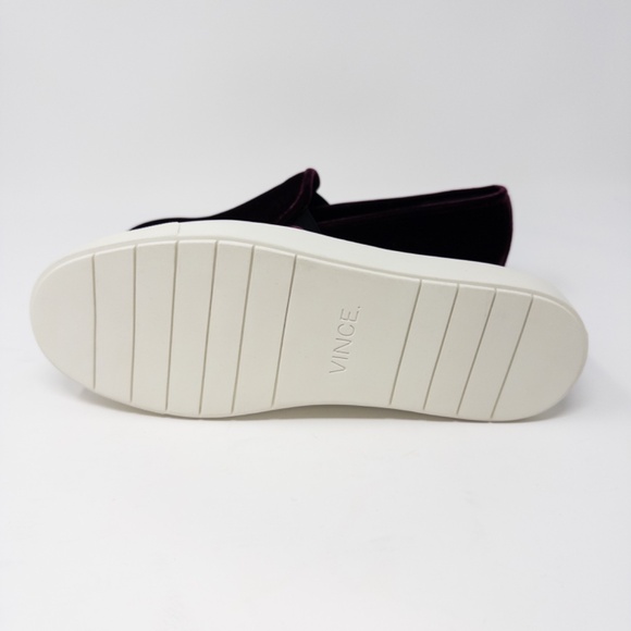 Vince Blair Oxblood Loafer Slip On Sneaker Velvet US 5 EU 35 - Picture 6 of 6